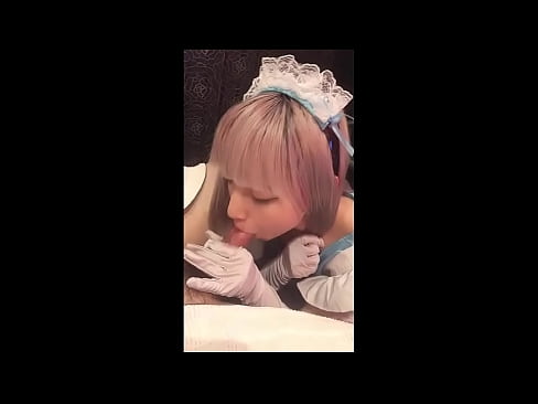 ❤️ Japonský idol [mayuka], kostým francúzskej slúžky, časť 1, fajčenie a honenie s pleťovým mliekom ❤️❌ Šukanie video na nás sk.mumsp.ru ❌️